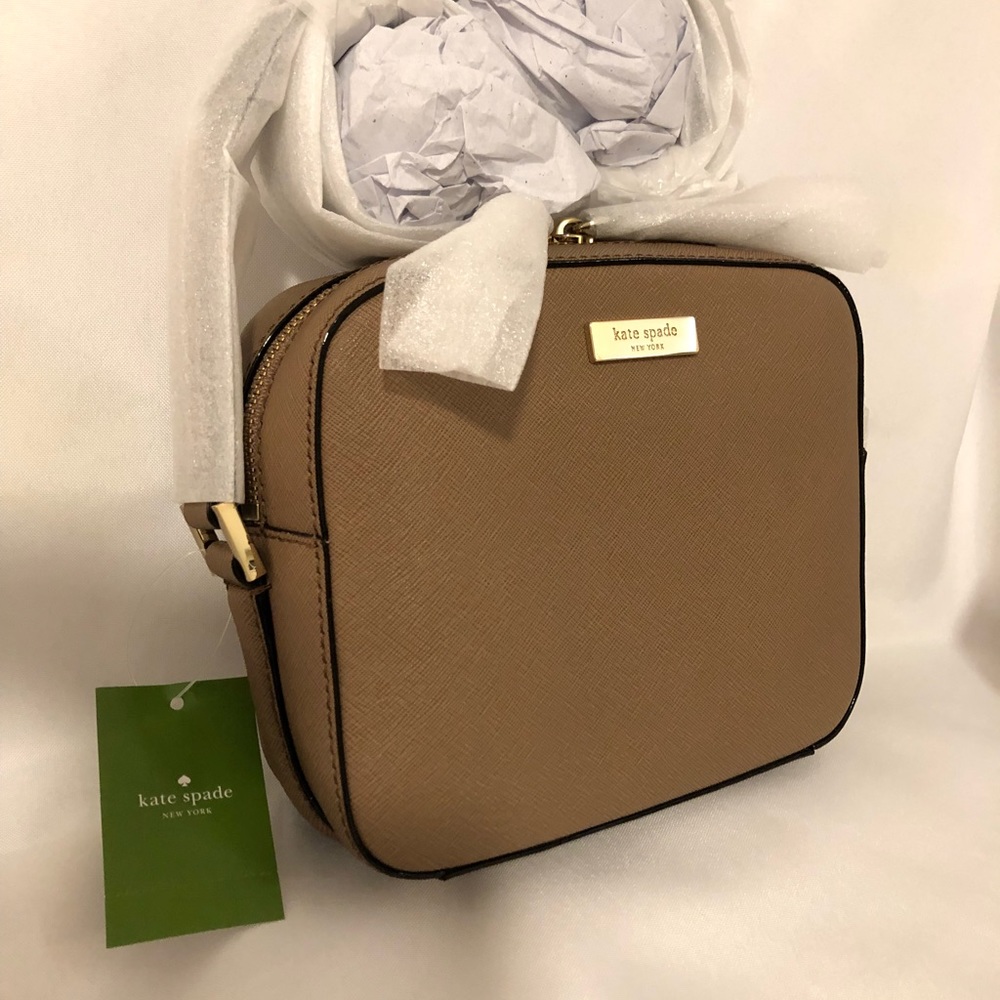 New Kate Spade Newbury Lane Crossbody in Dune! 😍 - Picture 6 of 8